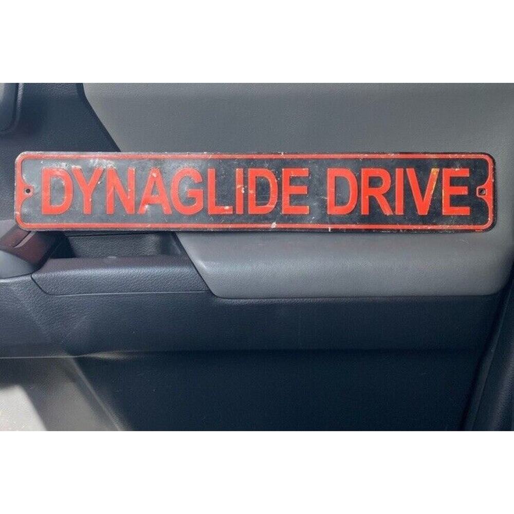 Dynaglide Drive Aluminum Metal Street Sign 3" x 18" Harley
